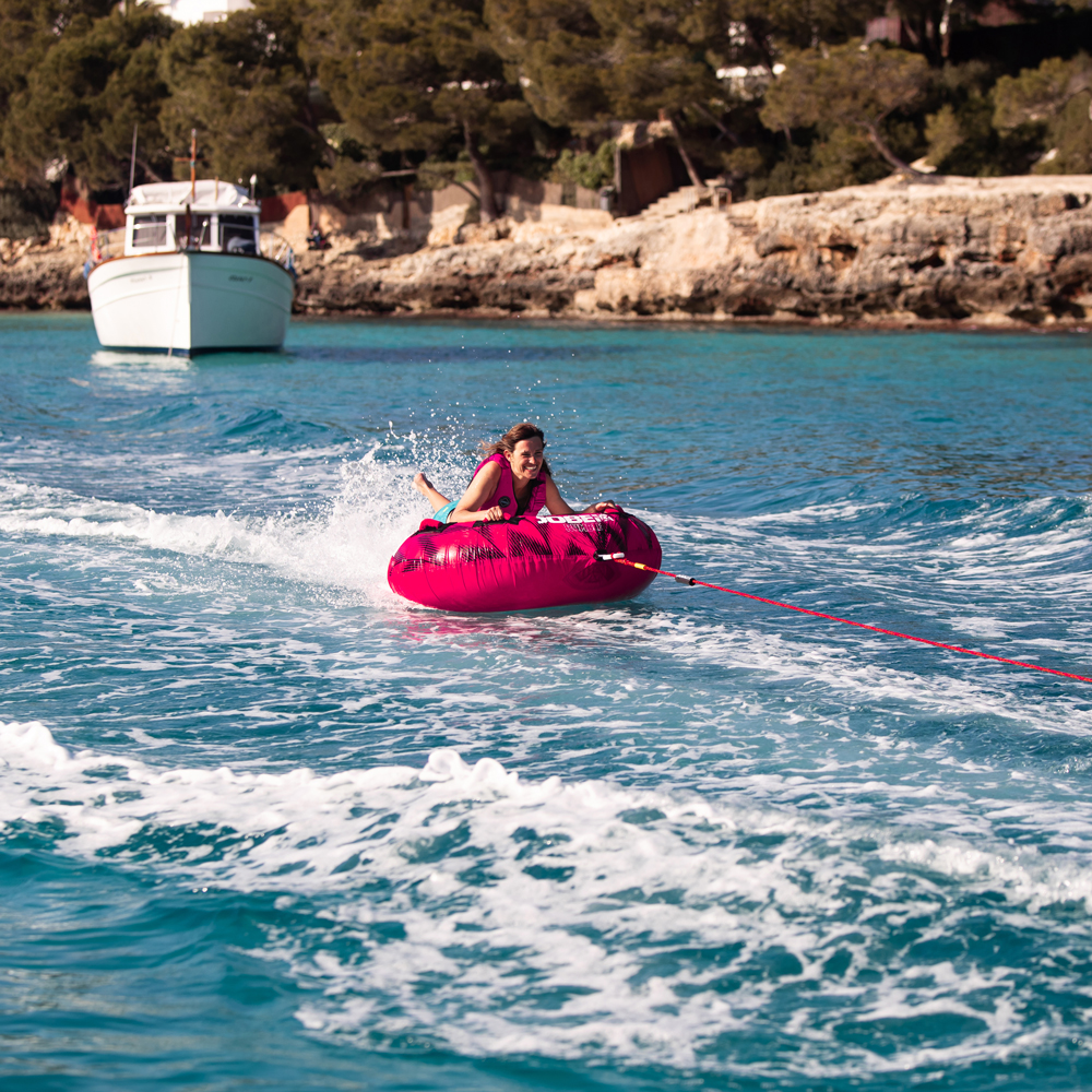 Jobe Rumble funtube 1 personen Hot rosa