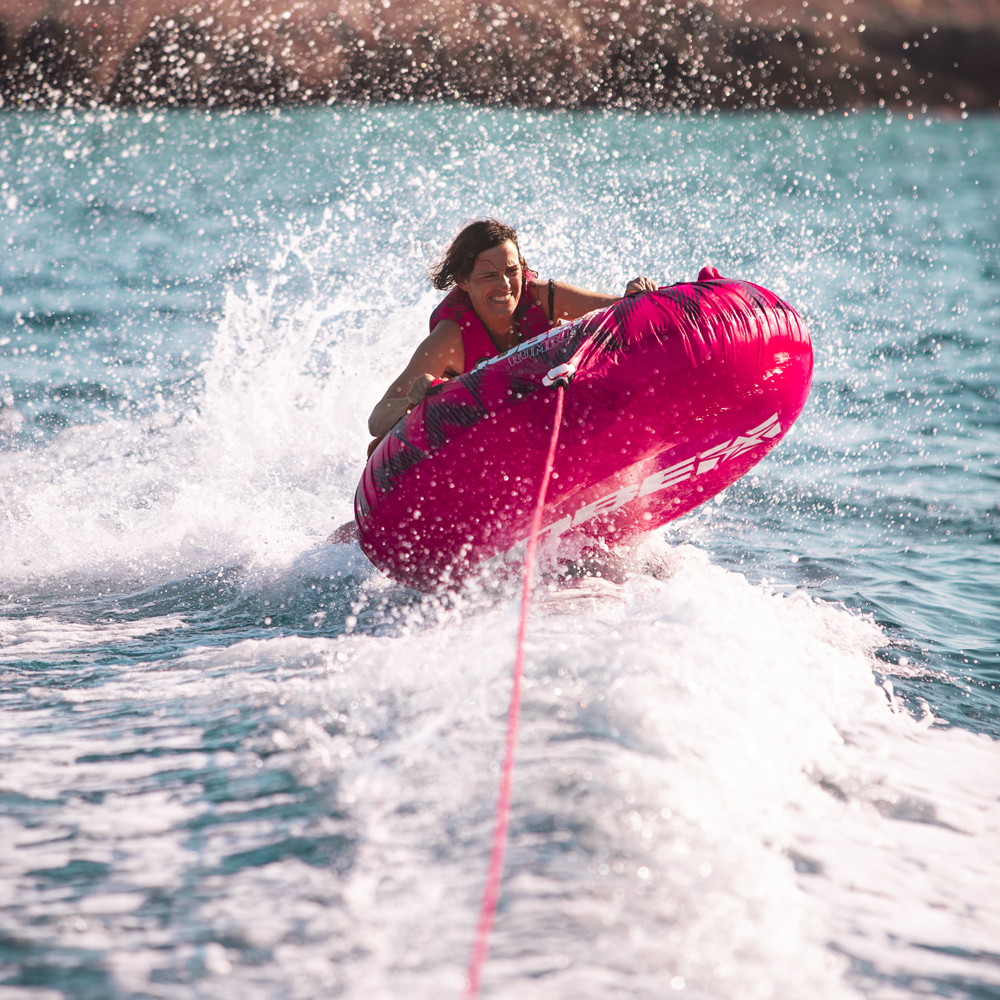 Jobe Rumble funtube 1 personen Hot rosa