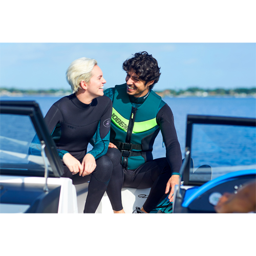 Jobe segmented schwimmwest herren dark teal