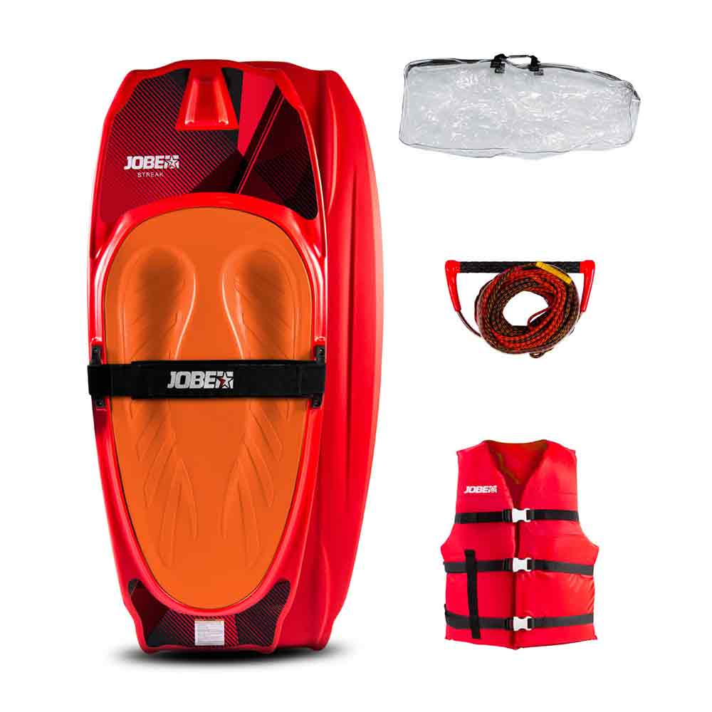 Jobe Streak Kneeboard rot pakete