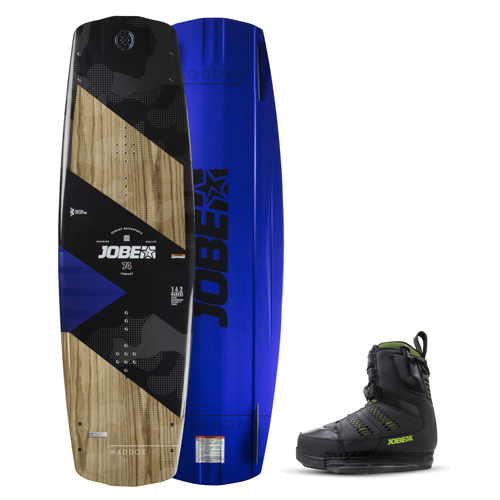 Jobe maddox wakeboardset premium 138 cm mit nitro wakeboardbingen schwarz
