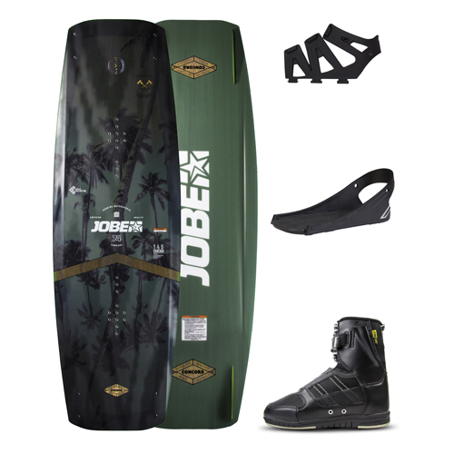Jobe concord wakeboardset 145 cm mit drift wakeboard bindungen