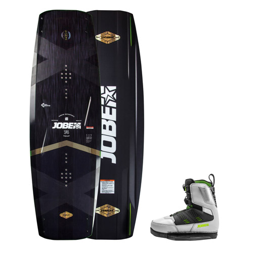 Jobe conflict wakeboardset 138 cm mit nitro cool grau