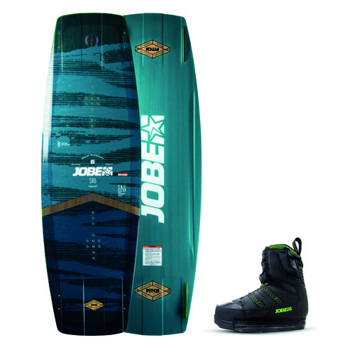 Jobe pitch wakeboardset 140 mit nitro wakeboard bindungen schwarz