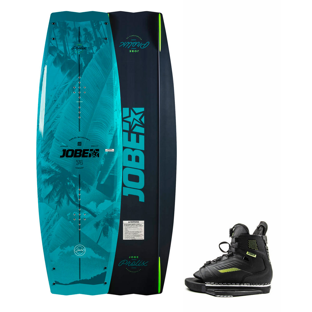 Jobe Prolix wakeboardset 134cm mit Unit wakeboard bindungen