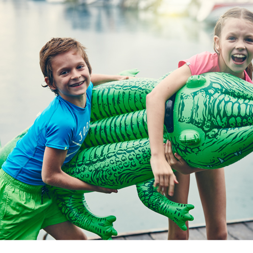 Jobe swimshort rebel kinder lime