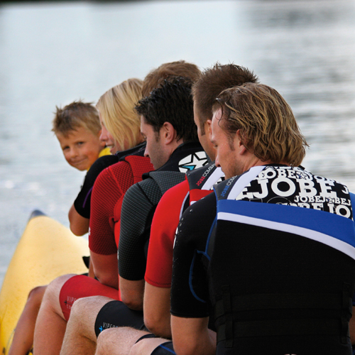 Jobe Watersled 5personen banane aufblasbare