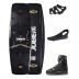 conflict wakeboardset 138 cm mit drift wakeboard bindungen