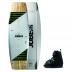 prolix wakeboardset 138 cm mit host wakeboard bindungen schwarz