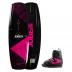 vanity wakeboardset damen 131 cm mit host rosa