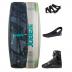 Conflict wakeboardset 142cm mit Drift wakeboard bindungen